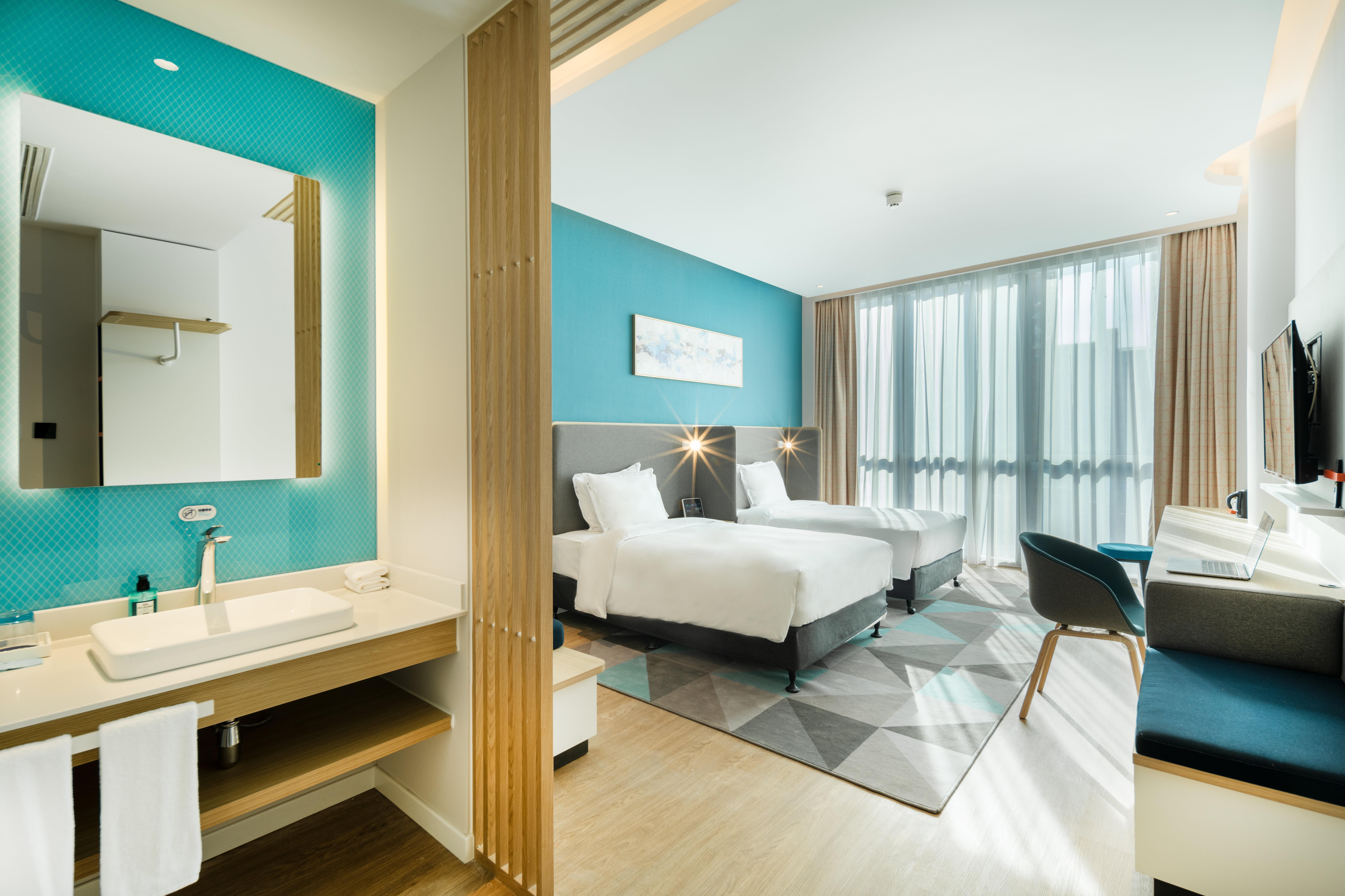 Holiday Inn Express Shanghai Pudong Zhangjiang By Ihg Экстерьер фото